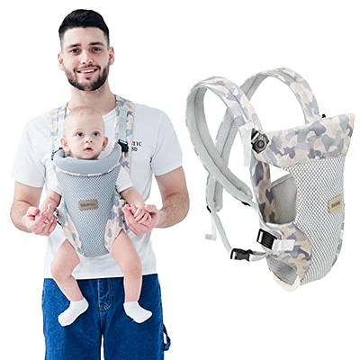 IULONEE Baby Carrier, Embrace Cozy 4-in-1 Infant Carrier Ergonomic