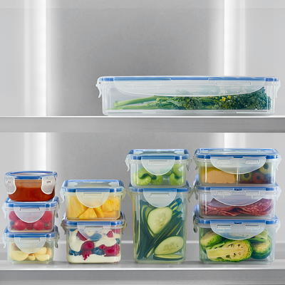 Refrigerator and Freezer Storage Organizer Bin Set (6 Piece