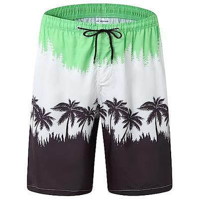 Cozople Mens Swim Trunks with Compression Liner 5.5'' Quick Dry Bathing  Suit Swi