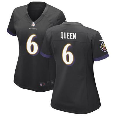 Women's Nike Patrick Queen Purple Baltimore Ravens Game Jersey