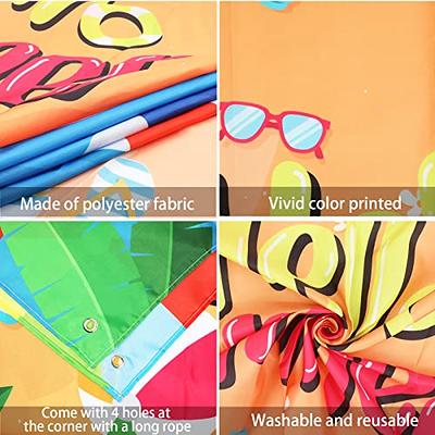Beach Backdrop Decorations Hawaiian Pool Party Banner Pool Surfboard  Background for Birthday Summer Themed Party Supplies Favors Colorful -  Yahoo Shopping