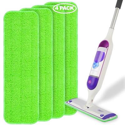 Rubbermaid FGQ46000GR00 HYGEN 60 Green Microfiber Fringed Dust Mop Pad