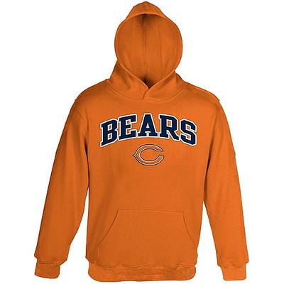 Men's Starter Navy Chicago Bears Draft Fleece Raglan Pullover Hoodie