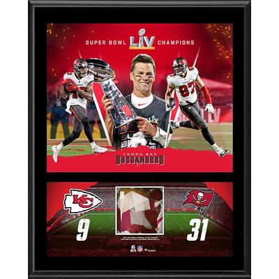 Tom Brady Tampa Bay Buccaneers Autographed & Inscribed Super Bowl LV  Beckett Fanatics Witnessed Authenticated Game Ticket