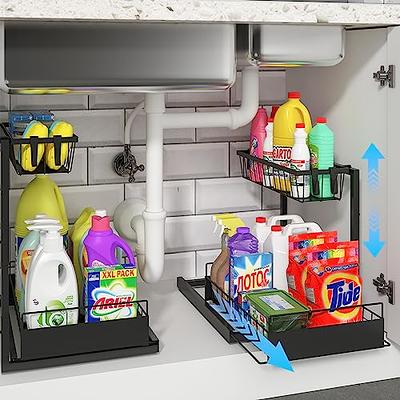 3 Pack) Pull Out Under Sink Organizers