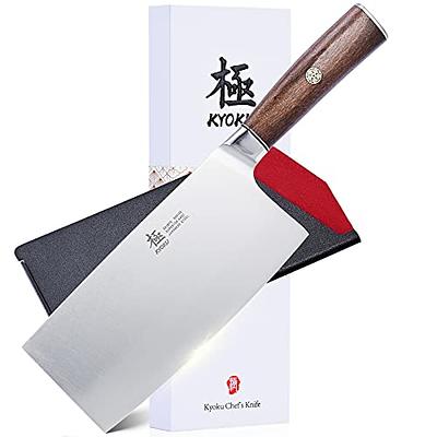 Kyoku 5pc Japanese Kitchen Knife Block Set