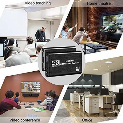 Rybozen 4K Audio Video Capture Card, USB 3.0 HDMI Video Capture