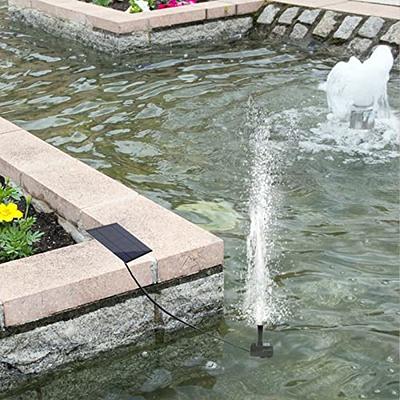 New Solar Fountain,1.5w Bird Bath Fountain Garden Decoration,garden  Decoration Solar Fountain,for Outdoor Mini Pond