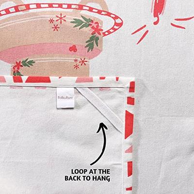 Farmhouse Christmas Tea Towels Set of 3