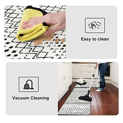 WISELIFE Kitchen Mat Cushioned Anti Fatigue Floor Mat,17.3x60, Thick Non  Slip Waterproof Kitchen Rugs and Mats,Heavy Duty Foam Standing Mat for