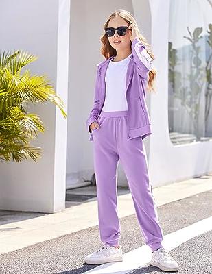 Cheap Girl Sports Suit Kids Hoodie + Wide Leg Pants 2pcs Girls Long Sleeve  Cardigan Kids Casual Streetwear Teenage Girl Clothes