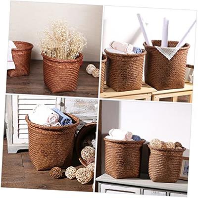 1pc Plastic Storage Baskets, Hollow Storage Baskets, Bathroom