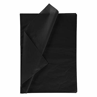 RUSPEPA Gift Wrapping Tissue Paper - Black Tissue Paper for Gift