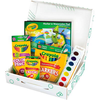 Colorama Coloring Art Kit Case With Pencils Paint And Markers
