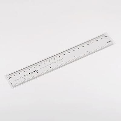 6 Inch Pink Recycled Plastic Ruler