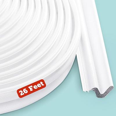 Door Weather Stripping Soundproof Door Seal Strip V-Shaped Foam Kerf Weather Stripping Door Frame Weather Stripping for Doors Windows, Card Slot