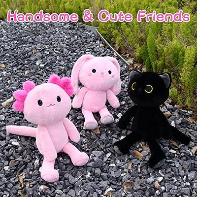 MUFEIRUO Black Cat Plush Toys, Cute Stuffed Animals Plush, Soft Pillow Cat  Plushie, Kawaii Stuffed Animal Cat Toy for Kids Birthday Easter Day Gifts  Decor - Yahoo Shopping