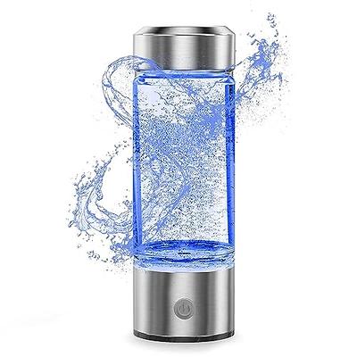 Rechargeable Portable Glass Hydrogen Water Generator Bottle