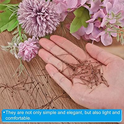  Nraxiot 100PCS Diamond Pins for Flowers, Durable Diamond Pins,  2 inch Delicate Bouquet Pins, Flower Pins for Wedding Bridal Hair and DIY  Sewing Craft