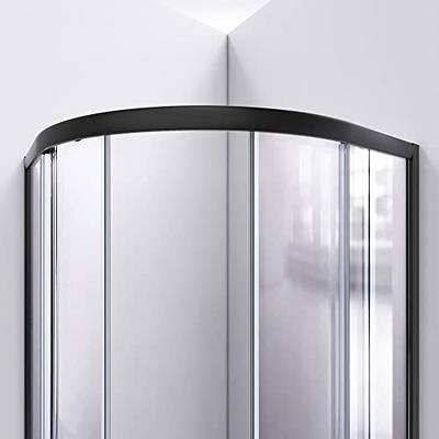 DreamLine DL-6702-01CL Prime 36 Sliding Shower Enclosure and Base Kit