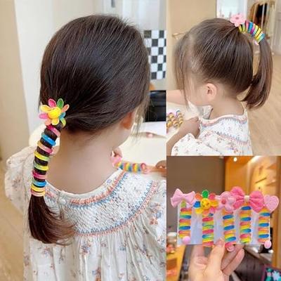 1000 Mini Rubber Bands Soft Elastic Bands for Kid Hair Braids Hair