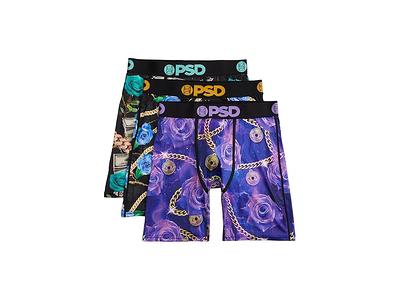 PSD Boxer Briefs (Multi/Rich Roses 3-Pack Underwear) Men's