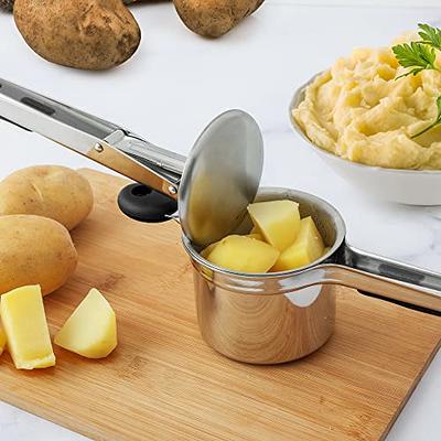 Zulay Kitchen Potato Masher with Premium Silicone