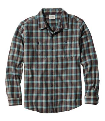 Men's Wrinkle-Free Ultrasoft Brushed Cotton Shirt, Long-Sleeve, Slightly  Fitted Untucked Fit