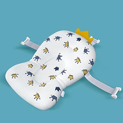 Mersuii Baby Bath Cushion Pad Newborn Bathtub Mat Non-Slip Bath