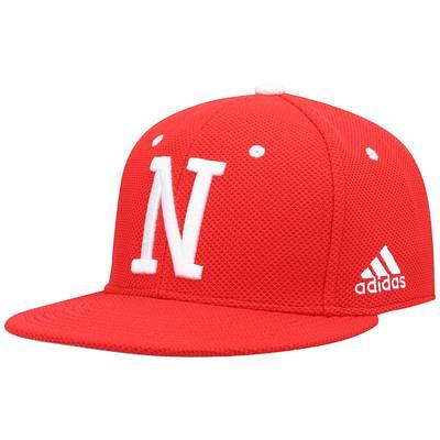 Adidas Men's White, Red Kansas Jayhawks On-Field Baseball Fitted Hat