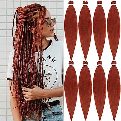 RED Braiding hair extensions