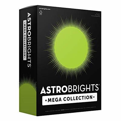 Astrobrights Mega Collection, Colored Paper, Bright Green, 625