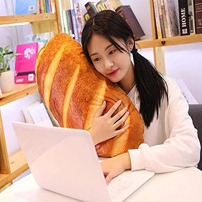 Simulation Bread Toast Cushion Stuffed Memory Foam Sliced Bread