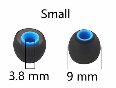 Replacement Silicone Eartips Eargels Earbuds Ear Tips Compatible with  Senso, Zeus, Otium, Hussar, Sony MDR, Tozo, Mpow & More Headphones &  Earphones