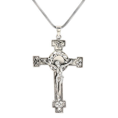 Belk Sterling Silver Sterling Silver 18 Cross Pendant Necklace - Yahoo  Shopping