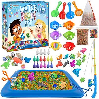 Water Beads Set - Sensory Water Beads for Kids Non Toxic, Contains 40000  Small Sensory Beads, 50 Jumbo Water Beads, Many Water Beads Sensory Toys,  Sensory Bin Tools, Gift for 5 6 7 8 9 10 Year Old - Yahoo Shopping