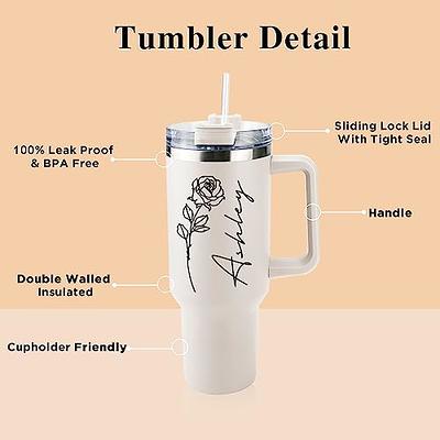  Simple Modern 40 oz Tumbler with Handle and Straw Lid, Insulated Cup Reusable Stainless Steel Water Bottle Travel Mug Cupholder  Friendly, Gifts for Women Men Him Her