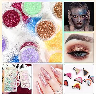 Glitter Tattoo Set For Kids Temporary Powder, Mermaid Makeup Set