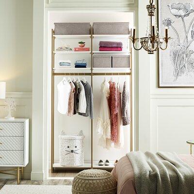 Martha Stewart Everyday 4.5ft Hanging Closet & Storage System