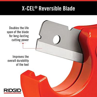 Zantle Ratchet-type Tube and Pipe Cutter for Cutting O.D. Pex, Pvc, and Ppr Plastic Hoses and Plumbing Pipes up to 1-5/8 inches