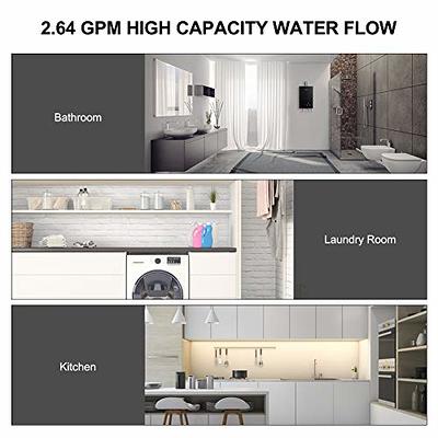 Camplux Electric Tankless Water Heater with LED Display 120V Instant W