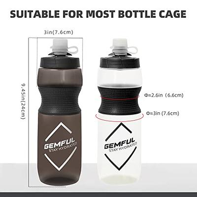 21oz Sport/Bike Water Bottle - Leakproof BPA-free Water Bottles