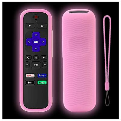 Silicone Protective Controller Cover fits for Roku TV Voice Remote, Element Roku