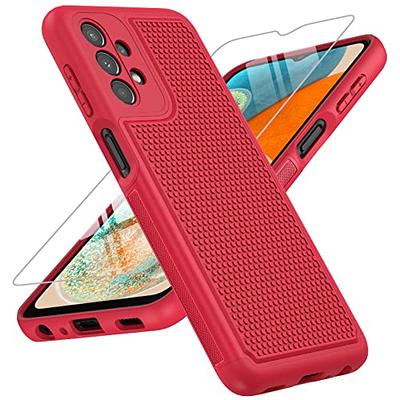 BNIUT for Samsung Galaxy A03s Case Shockproof: Dual Layer Protective Heavy  Duty Cell Phone Cover Rugged with Non Slip Textured Back - Military