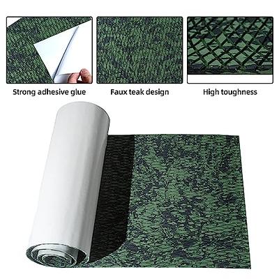 FOCEAN Boat Flooring EVA Foam Boat Decking Camo Marine Flooring Self-Adhesive  Boat Mat Boat Carpet for Motorboat RV Yacht Kayak Surfboard, 94.5''x  15.7'', Olive Camo - Yahoo Shopping