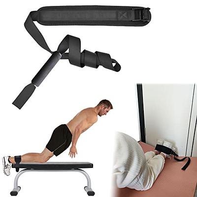  NordStick Nordic Hamstring Curl Strap The Original Hamstring  Curl Exercise for Home and Travel - 5 Second Set Up for Nordic Curl, Sit  Ups, Abs, Core Strength Training - 350