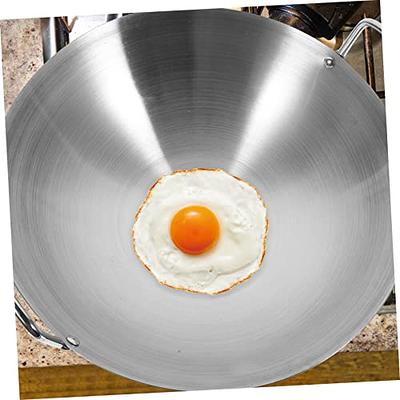 DECHOUS Wok Stainless Steel Camping Griddle Camping Pans Camping Stoves  Cooking Emeril Forever Stir Fry Pan with Double Handle Kitchen Frying Pan  Cooking Pot with Double Handle Egg - Yahoo Shopping