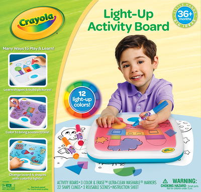 Crayola Ultimate Light Board Drawing Tablet Coloring Set, Light-Up Toys for  Kids, Beginner Child