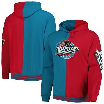 Men's Detroit Pistons Grant Hill Mitchell & Ness Teal Hardwood