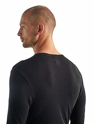 Icebreaker Merino Wool Long Sleeve Thermal Shirt for Men, 175